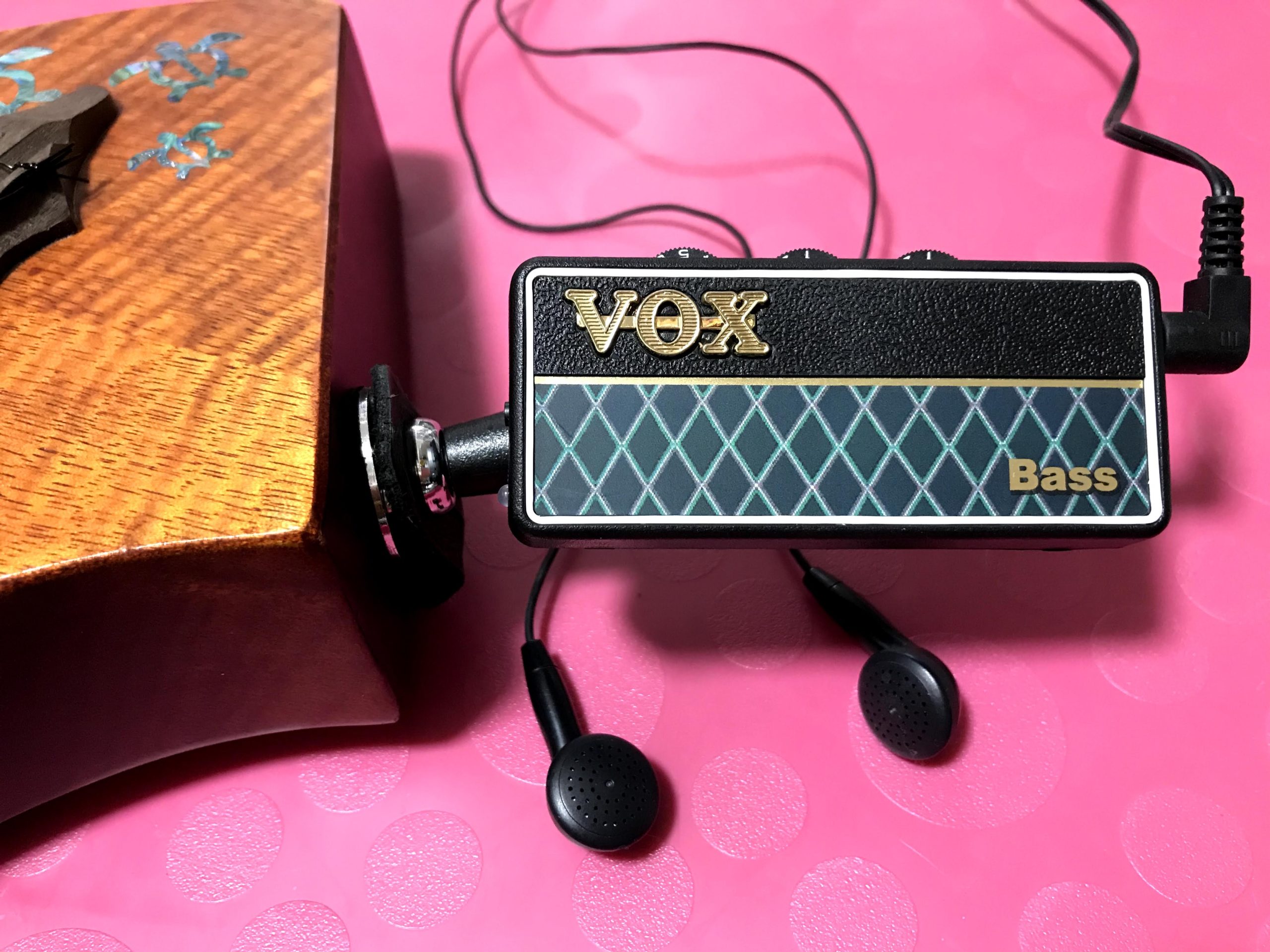 VOX ヘッドホンアンプ ベース amPlug2 Bass 小型 電池駆動 - ベース